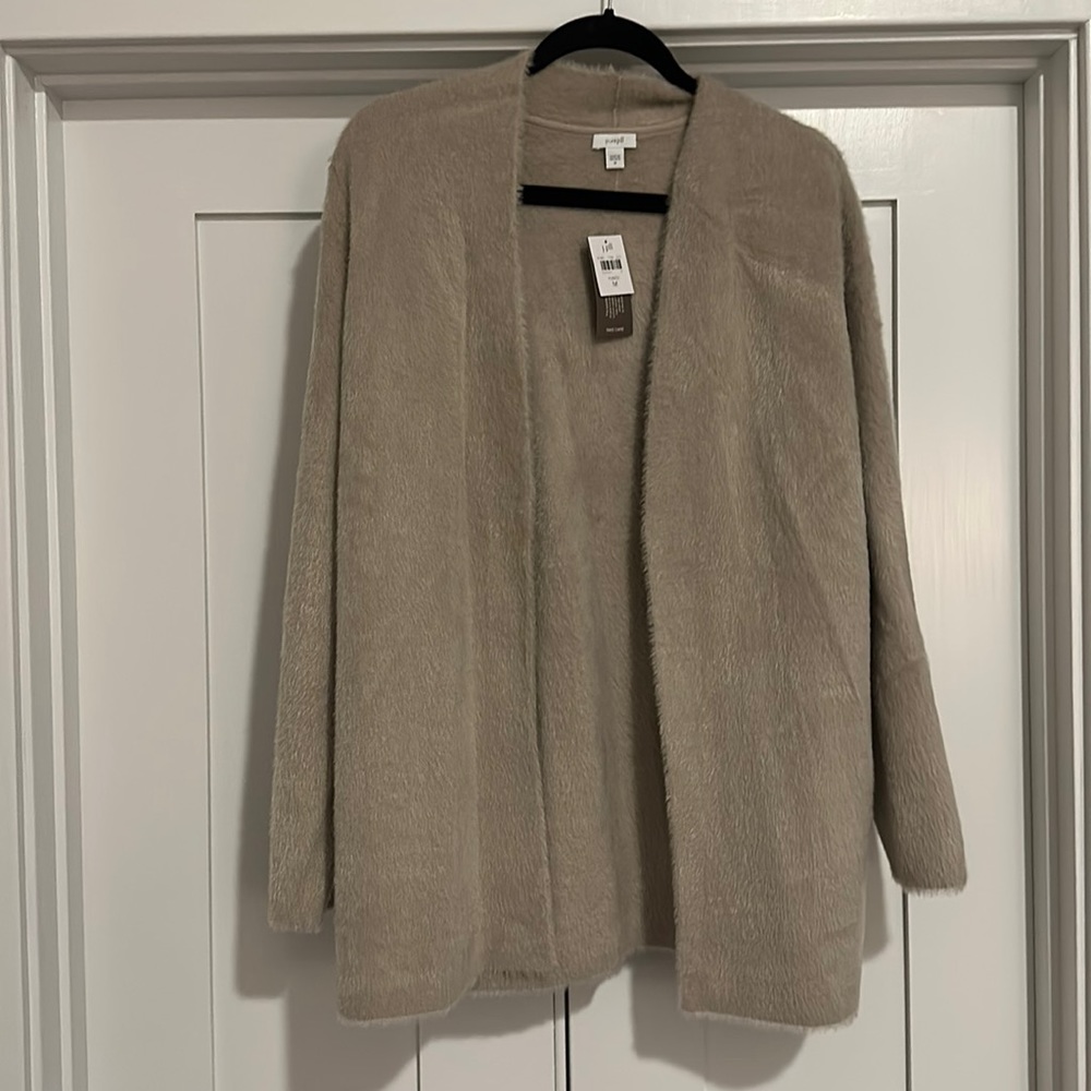 MUST GO / OBO: J.Jill Pure Jill ultra soft sweater jacket in size medium NWT